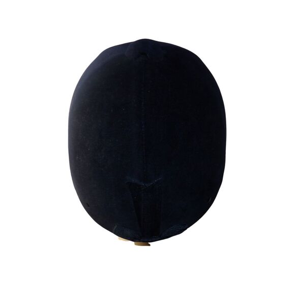 Vintage Equi-Royal Black Velvet Equestrian English Riding Helmet Size 7 1/8‎ main image 5